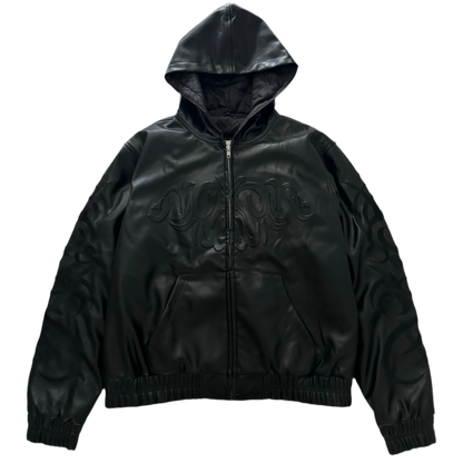 Phantom Ember Leather Jacket