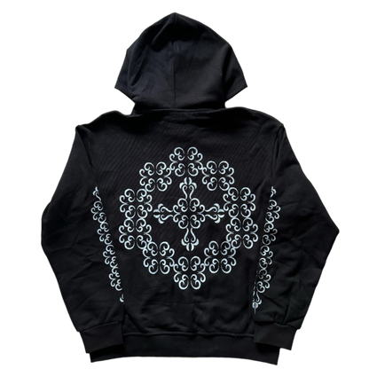 Celestial Cross Zip (Black)