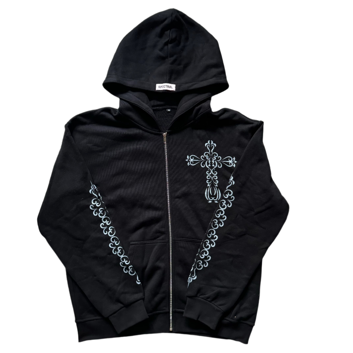 Celestial Cross Zip (Black)