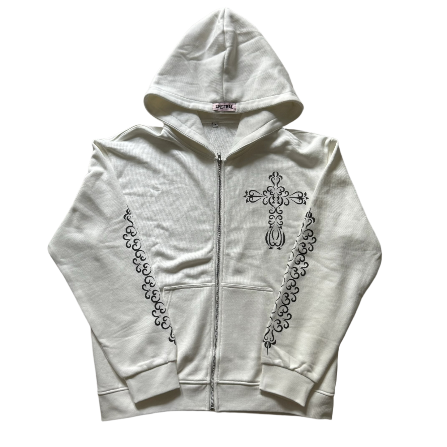 Celestial Cross Zip (White)